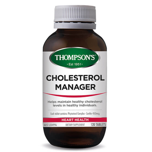 톰슨 콜레스테롤 매니저 120정 THOMPSON&#039;S Cholesterol Manager