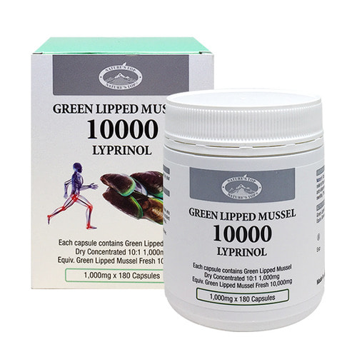 네이쳐스탑 호주산 초록입홍합 10000 180캡슐 리프리놀 구입처 복용법 먹는방법 직구 판매처 녹색초록